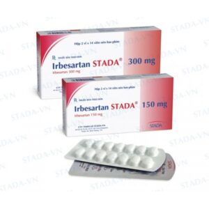 Irbesartan Stada 150 mg- Ðiều trị bệnh thận ở bệnh nhân đái tháo đường loại 2 có tăng huyết áp.